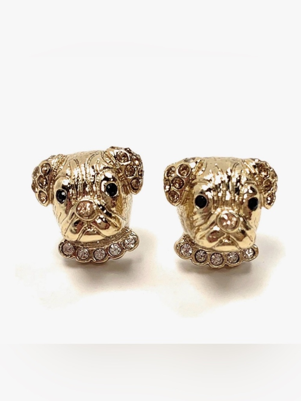Kate‎ Spade Puppy Dog Gold Plated Stud Earrings NWT